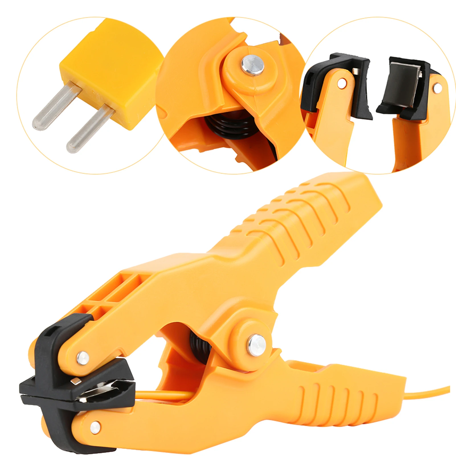 الحرارية المشبك K نوع الحرارية الاستشعار HT-05 K نوع الحرارية الاستشعار درجة الحرارة مشبك أنابيب 1 ~ 3/8 "-40 ~ 200 ℃