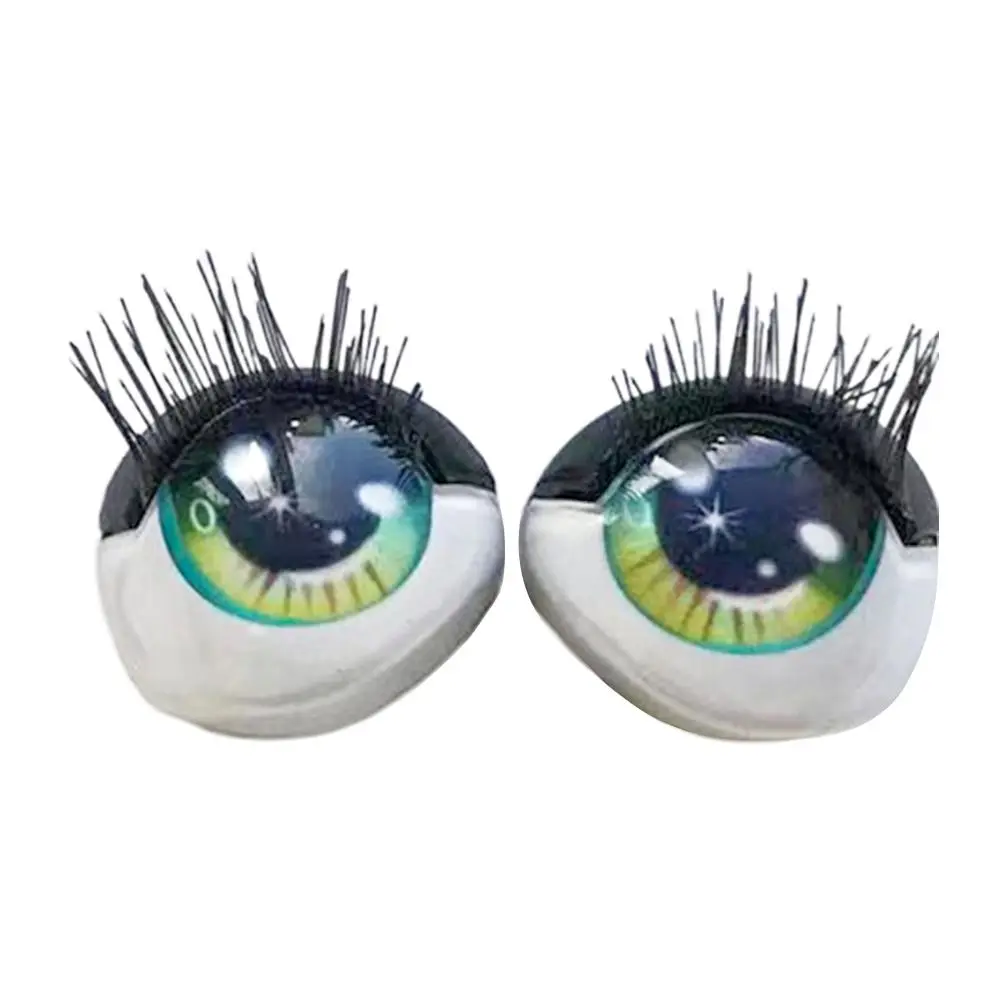 Multi-Color DIY Toy Accessories Doll Eyes Eyelashes Face Eyes 3D Eyes