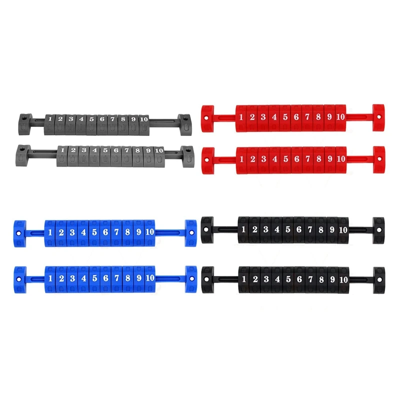 Contadores de puntuación de futbolín, indicador para mesa de fútbol estándar, accesorios para máquina, marcador de futbolín, 2 uds.