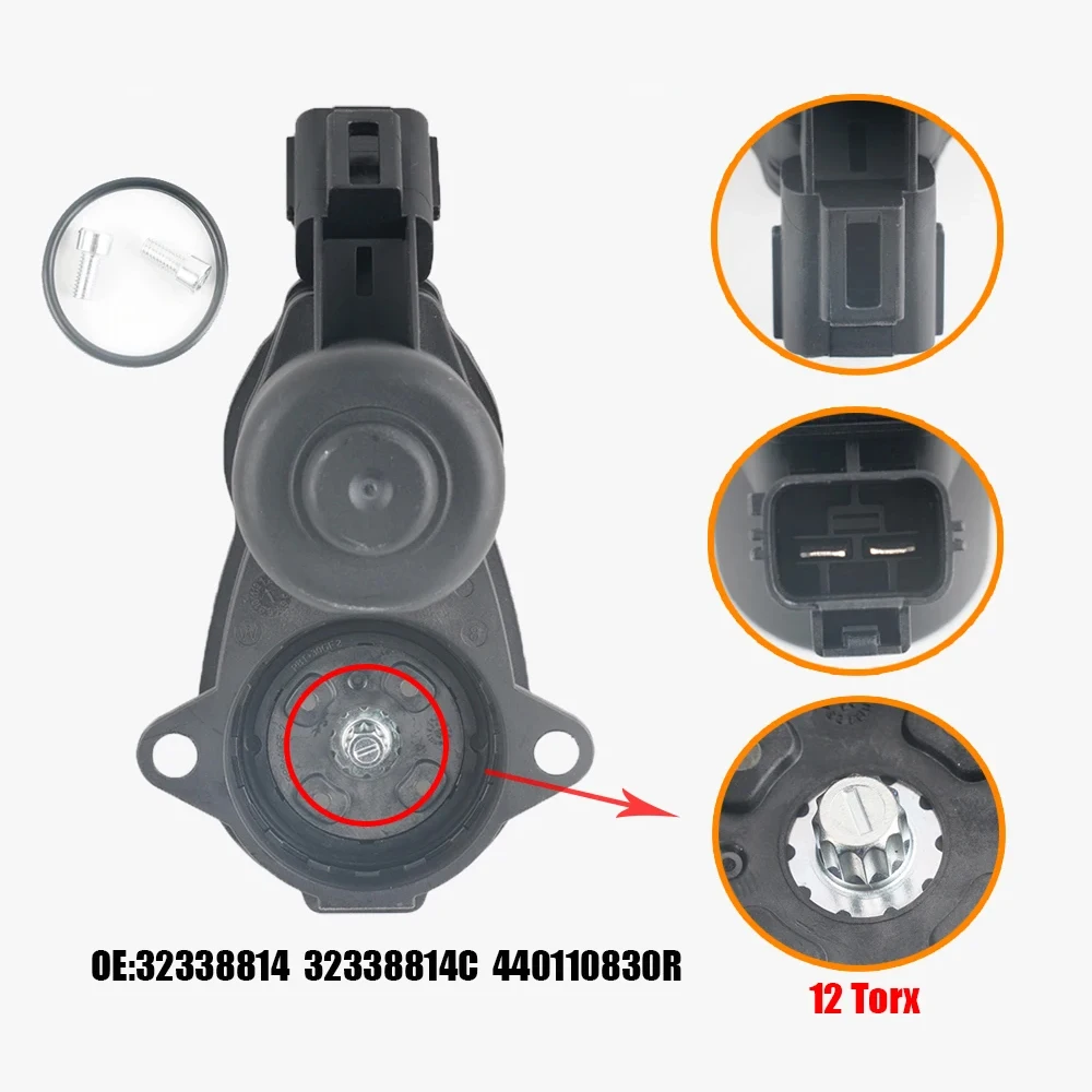 12 Torx Left/Right Rear Brake Caliper Motor Parking Handbrake For Renault Megane Scenic 2009-2013 32338814 32338814C 440110830R