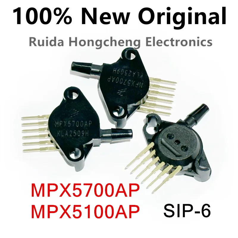 1PCS/Lot  MPX5100AP 、MPX5700AP SIP-6 New pressure sensor  MPX5100、MPX5700