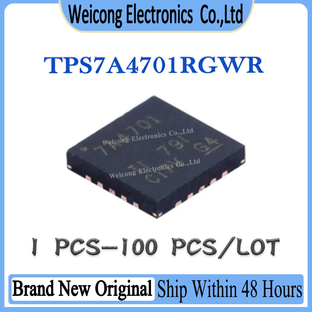 New Original TPS7A4701RGWR TPS7A4701RGW TPS7A4701RG TPS7A4701R TPS7A4701 TPS7A TPS IC MCU Chip VQFN-20