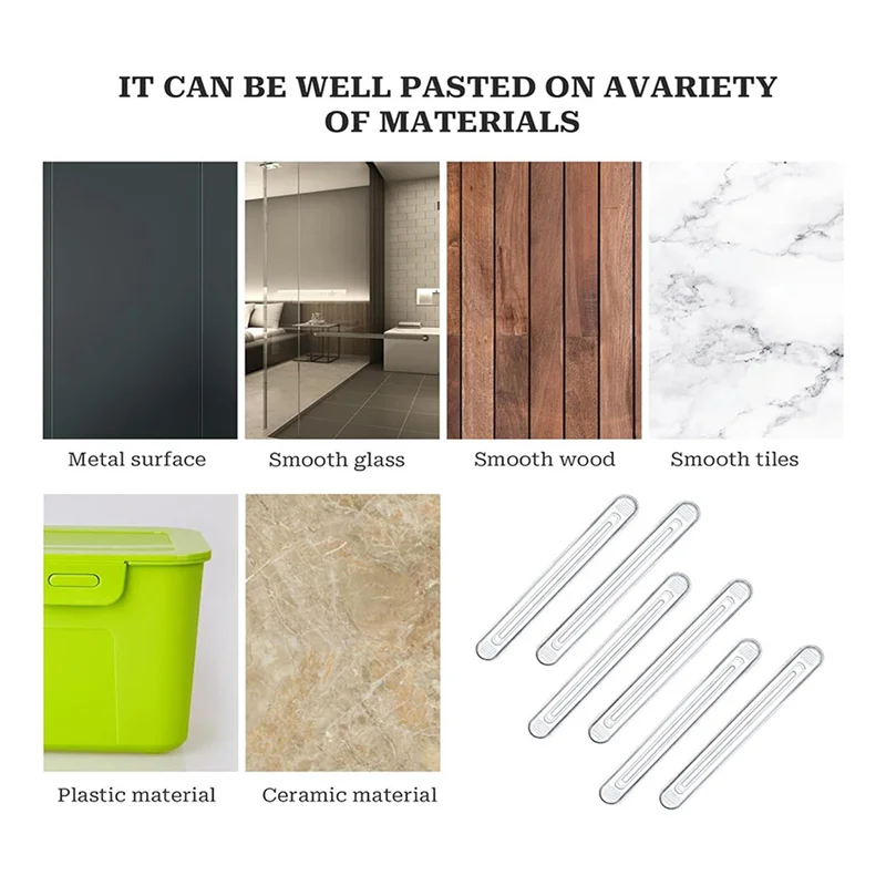 AB41-Rubber Chair Wall Protector From Chair Back,18 Pack Clear Furniture Bumpers Silicone Cabinet Door For Shower Doors