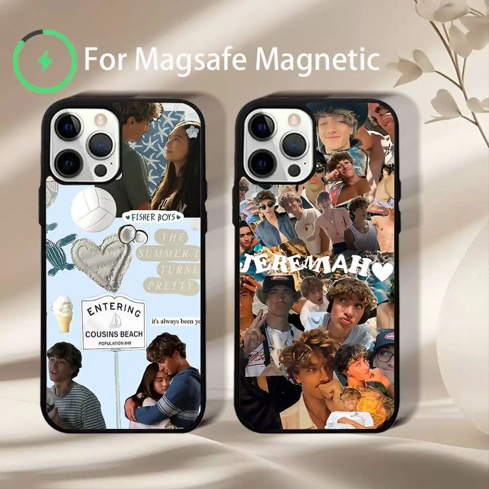 

Jeremiah Fisher Gavin Casalegno Case For iPhone 17,16,15,14,13,12,11,Pro,Max,Plus,Mini,SE4,E Magnetic Magsafe Wireless Charging
