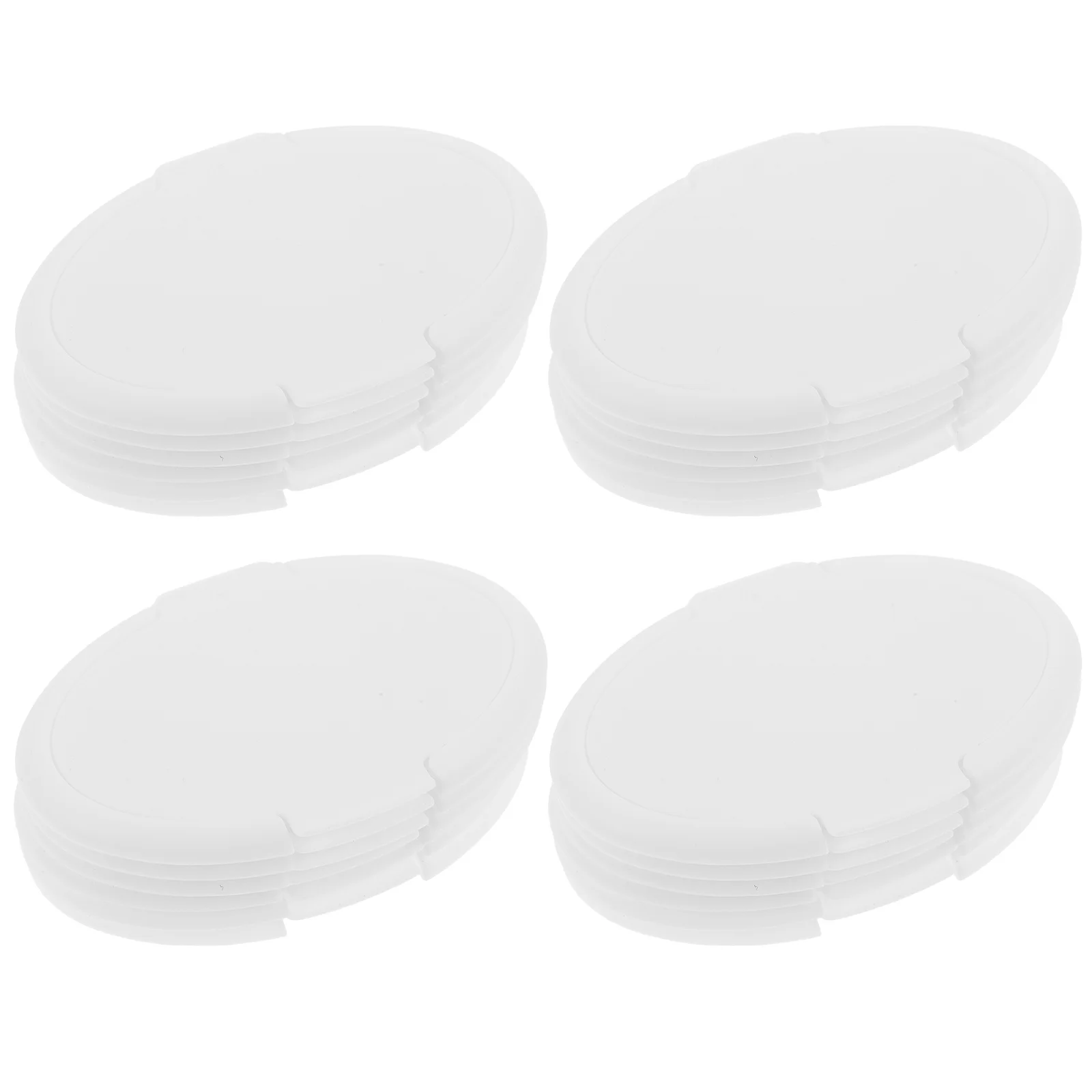 50 قطعة غطاء صندوق مسح الطفل استبدال غطاء بلاستيكي محكم مانع للتسرب الاحتفاظ بالرطوبة موزع سهل الفتح للسفر