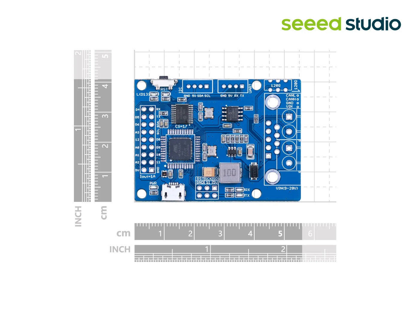 See Kit pengembangan studio CANBed Arduino CAN-BUS atmega3u4 dengan MCP2515 dan MCP2551