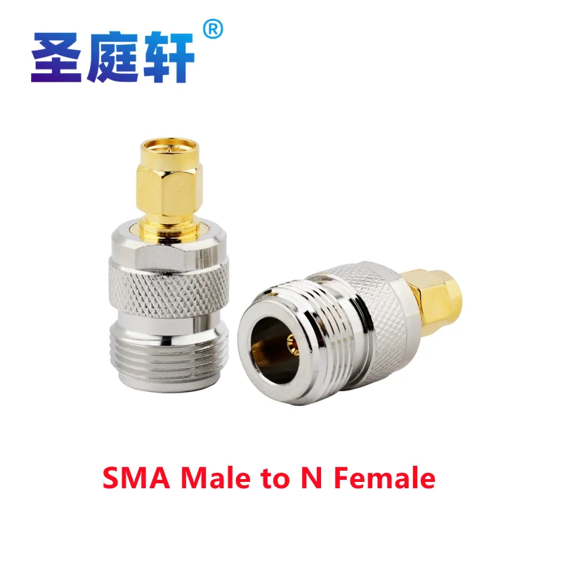 1PCS SMA To N Connectors Type Male Female RF Connector Adapter Test Converter Kit Transmission Cables N To SMA connector ﻿