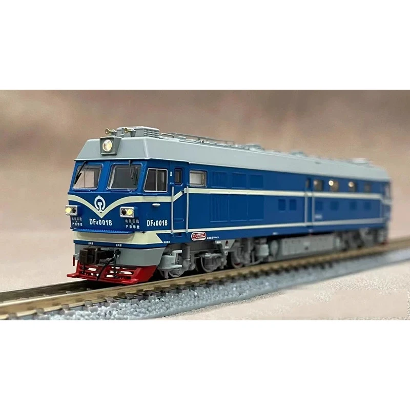 N-type 1:160 Train Model Dongfeng 4C/Dongfeng 4D Diesel Locomotive Rail Car Toy