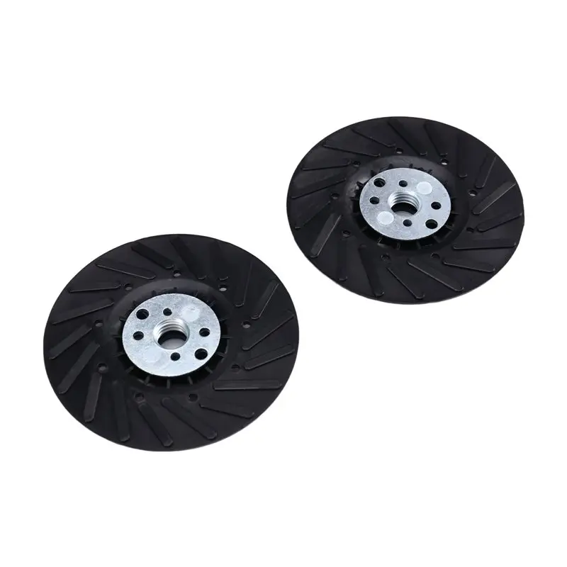 

GTBL 2 шт. подложка для угловой шлифовальной машины, совместимая с, BHA, 4,5 x 5/8 дюйма-11, ребристая подложка для угловой шлифовальной машины