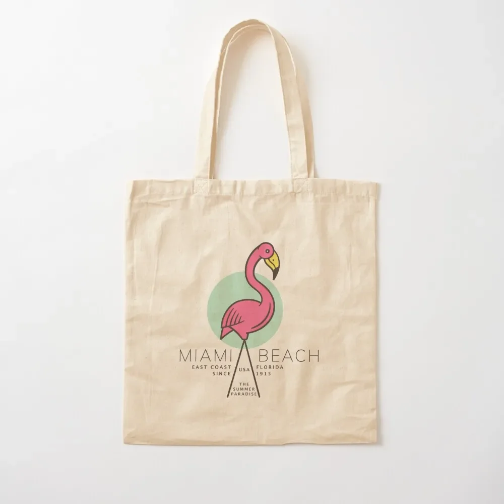 Miami Beach East Coast Florida Tote Bag tote bag men's bag luxury women Women's bags