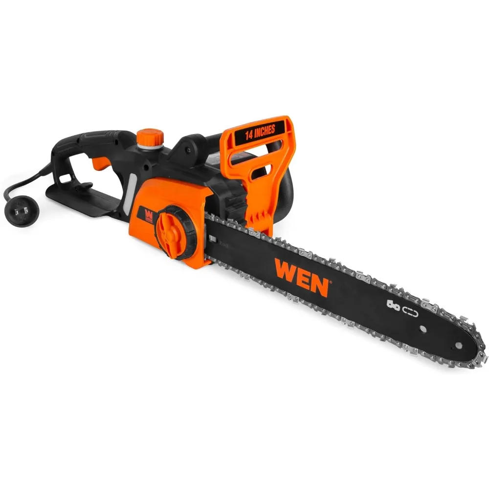 WEN 15-Amp Electric Chainsaw, 18-Inch Corded Model CP1518