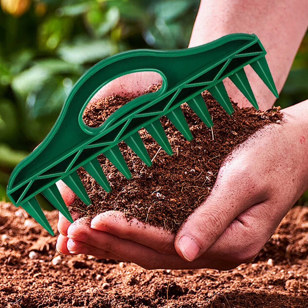 

Plastic Hand Dibbler 12-Hole Fast Seeding Garden Seeder Tool Multi Seed Dibber Garden Tool Planting Aids for Efficient Gardening