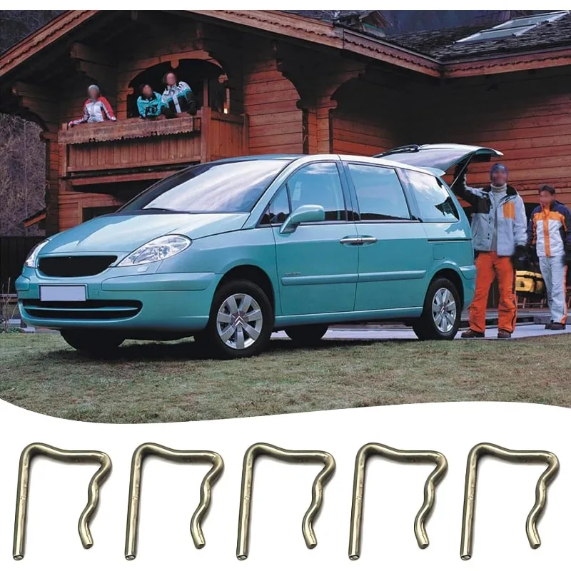 10Pcs Common Rail Injector Retaining Clamps Diesel Fuel Leak Off Pipe Fastener Clips for Jaguar Nissan Peugeot Seat