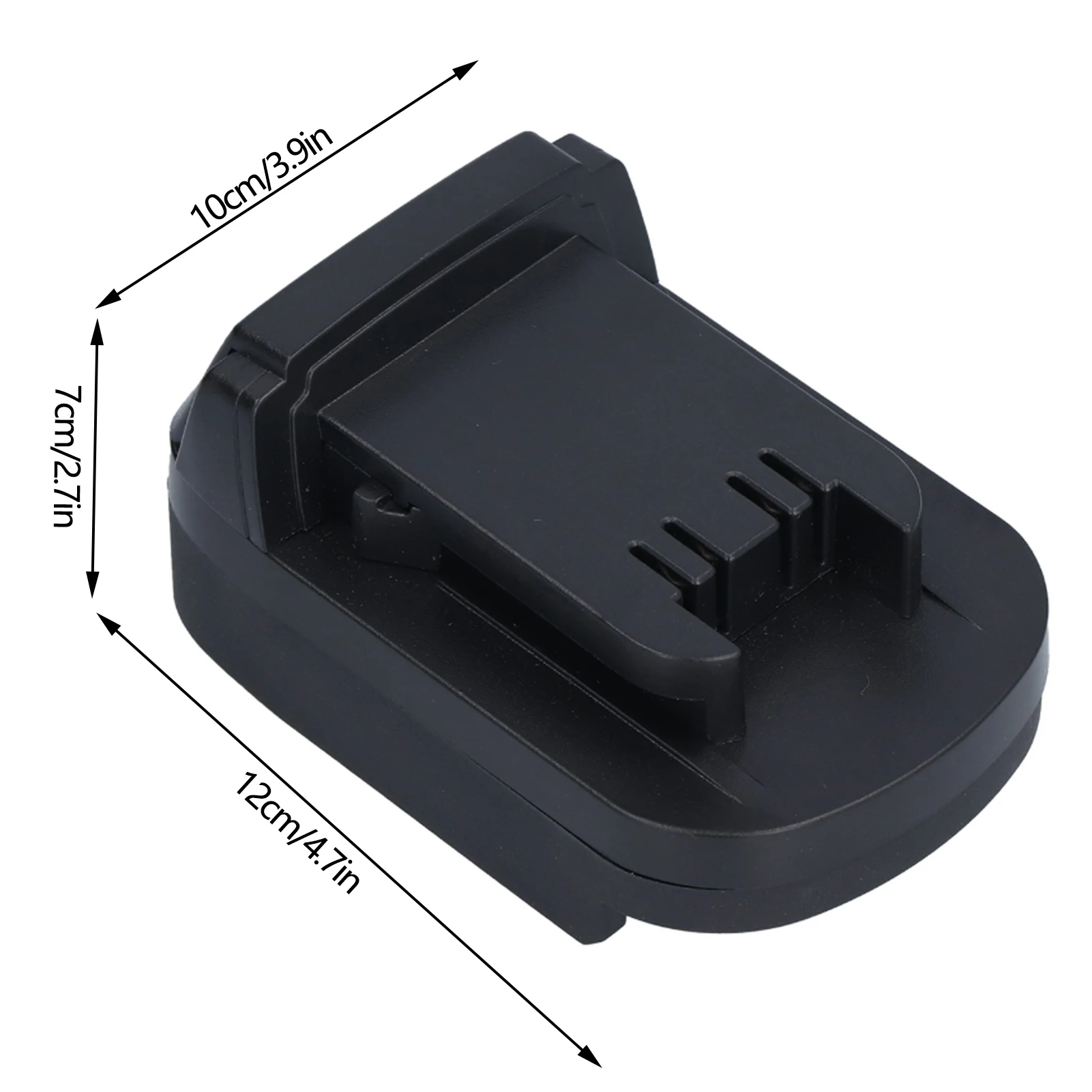 Conversor de adaptador de bateria para Bosch 18V para ferramenta elétrica de lítio Milwaukee BS18ML Adaptador de bateria