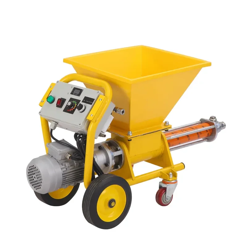 for Professional pneumatic spray gun 3400W motor high efficiency 18L/min output suitable for construction of real stone paint