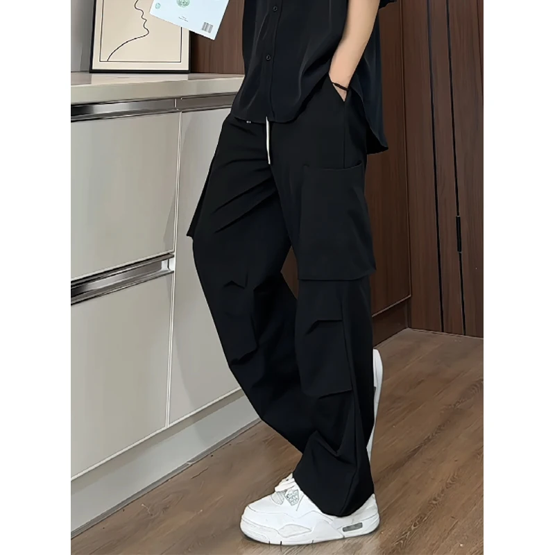 

New Autum Men's Cargo Pants Summer Thin Casual Climbing Joggers Streetwear Sweatpants Hombre Autumn Trousers M-5XL