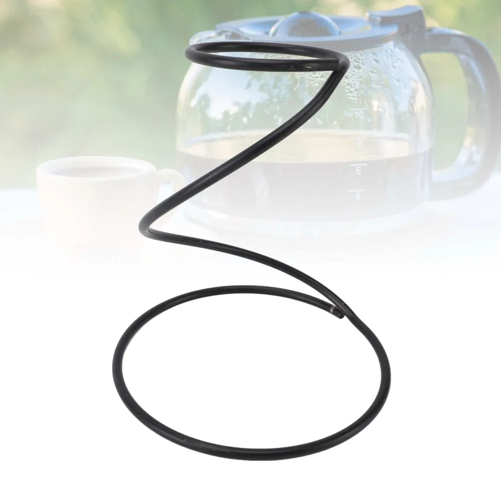 Metal Construction Pour Over Coffee Station Rustproof Design Sturdy Build Pour Over Coffee Dripper Thickened Base 13 Inch Holder