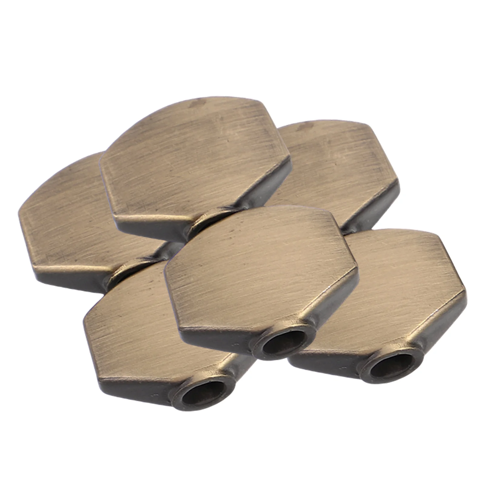 

6pcs Guitar Tuning Peg Knobs Bronze Brushed Finish For Acoustic Electric Guitar Replacement Parts Machine Heads Wear