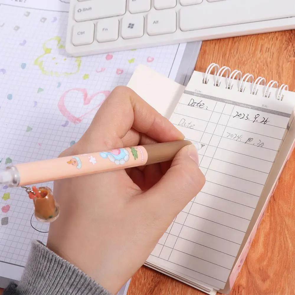 

Kawaii Capybara Mechanical Pencil Cute Animal Pendant Automatic Pencil Drawing Writing Aesthetic 0.5mm Propelling Pencil Office