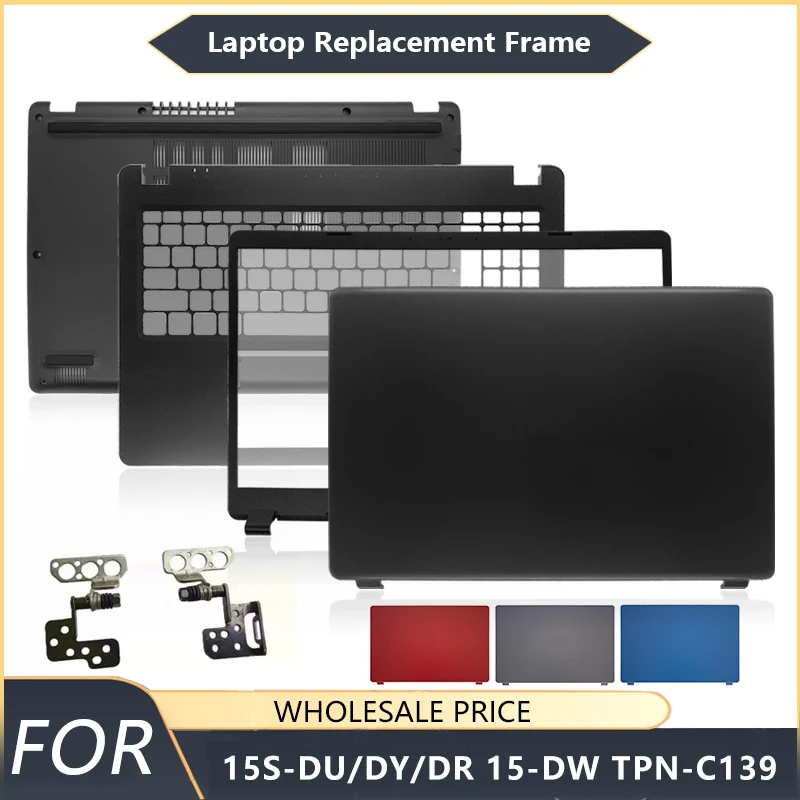 

NEW For A315-42 A315-54 A315-56 EX215-51G N19C1 Black Laptop LCD Back Cover Front Bezel Palmrest Bottom Case hinge