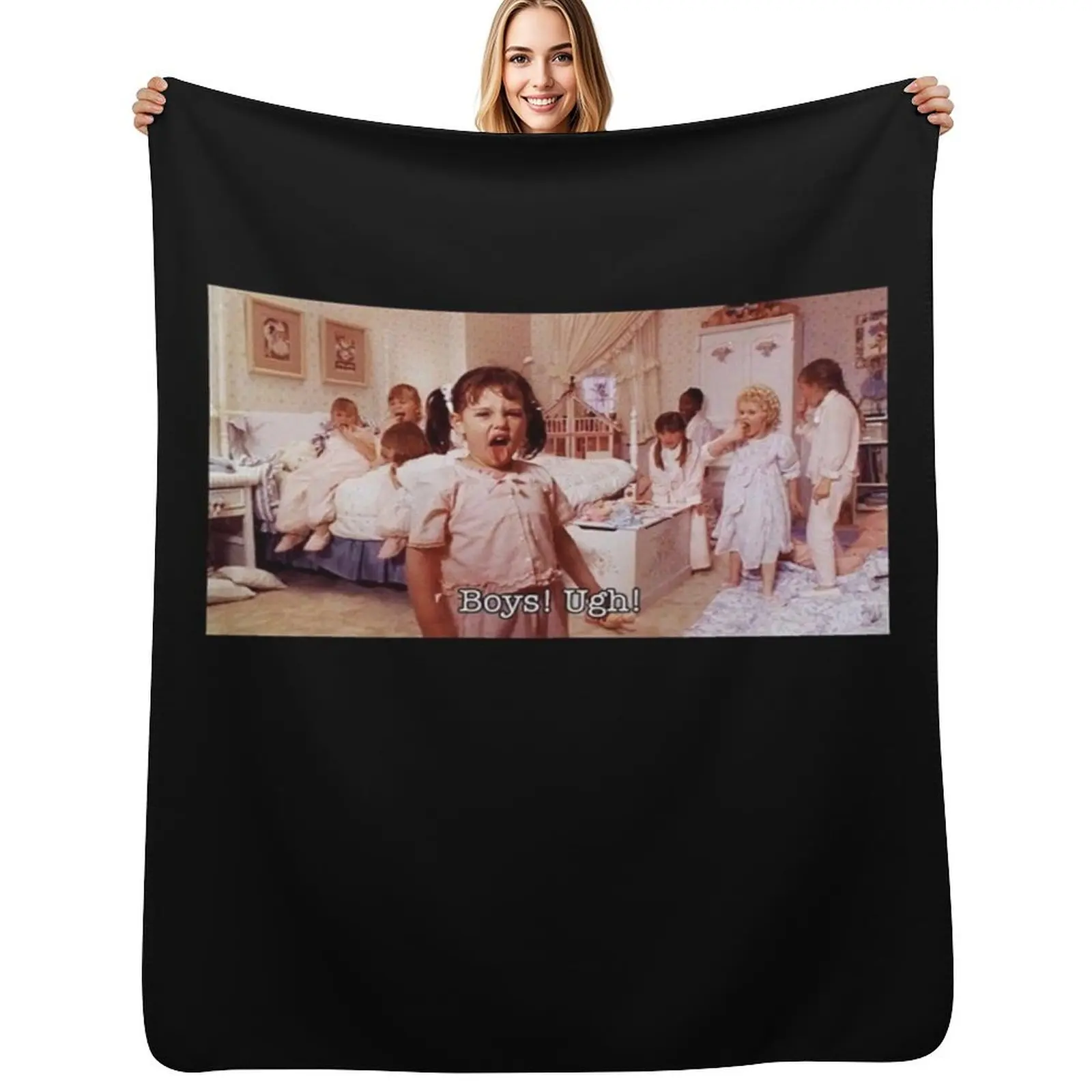 

Boys ugh, little rascals, 90's movie, groovy Throw Blanket Travel Fashion Sofas christmas decoration Furrys Blankets