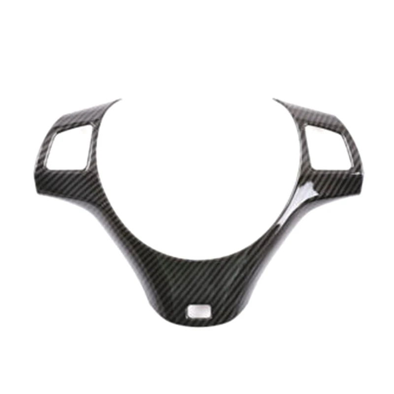 For BMW 3 Series E90 E92 E93 M3 With Hole Steering Wheel Sticker Real Carbon Fiber To Change The Decorative Frame Cover