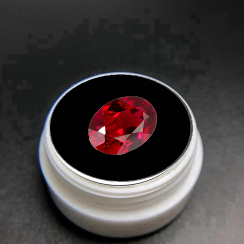 

Natural Red Ruby 13x18mm 16.0ct Oval Faceted Cut VVS Loose Gemstone For Diy Jewelry Making Ruby Stone Jewelry Gems