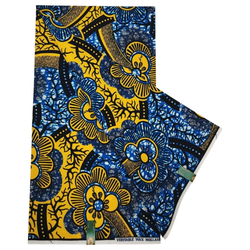 

Holland wax Ankara fabric African wax fabric original wax 100% cotton Ghana wax prints nice design 6 yards