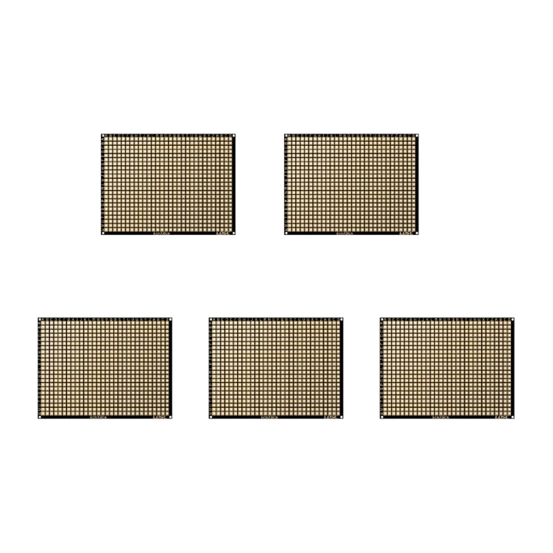 Double Sided FR4 PCB Board PrototypeKit Soldering Universal Printed for DIY Electronic Project Soldering