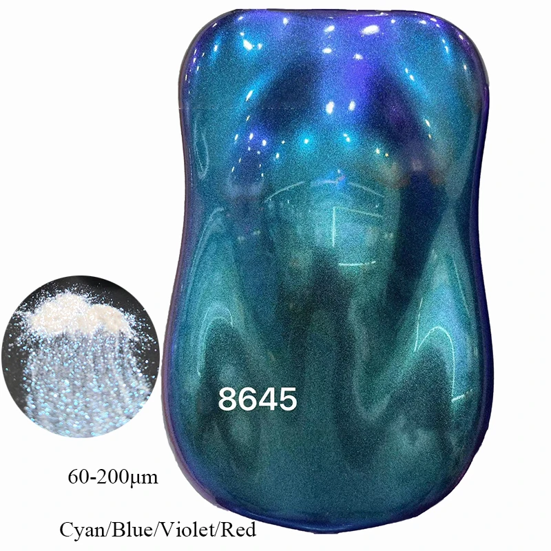 30g Glitter Chamäleon Pigment Pulver Farbverschiebung Camäleon für Auto Farbwechsel Malerei DIY Harz Handwerk Lidschatten Make-up Nagel