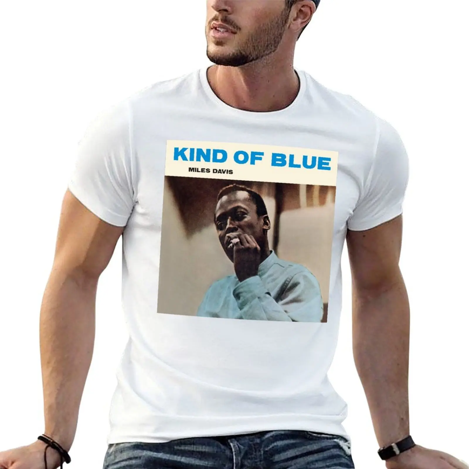 Kind Of Blue II. T-shirt vintage oversized customs customs design your own fruit of the loom mens t shirts