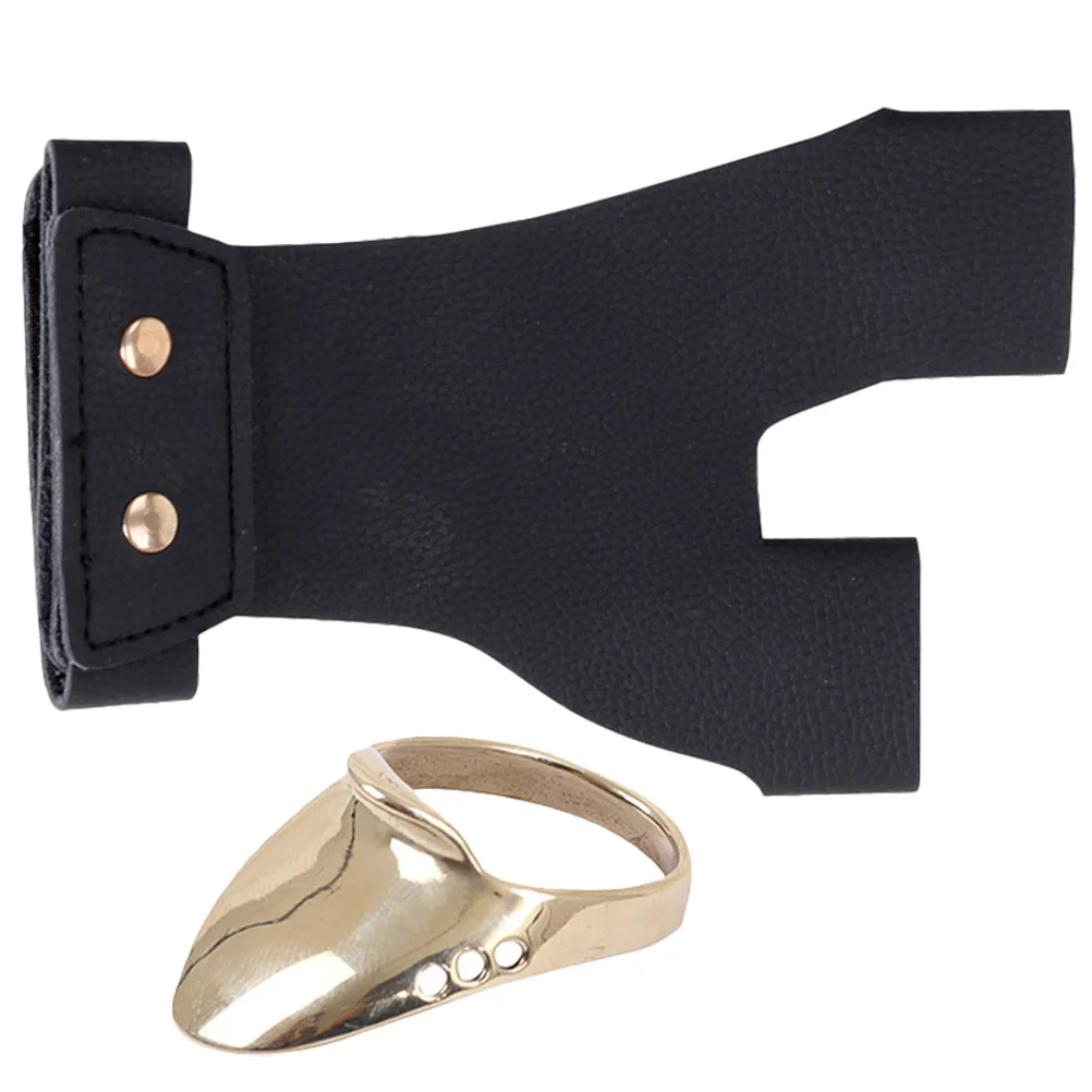

Archery Thumb Professional Archery Accessory Wear resistant Protector Portable Bow Hunting Equipment