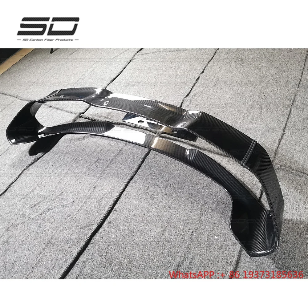 Newest Products Dry Carbon Fiber Body Kit Rear Bumper Spoiler Wing for Alfa Romeo Giulia  Quadrifoglio Upgrade to GTA Rear Spoil