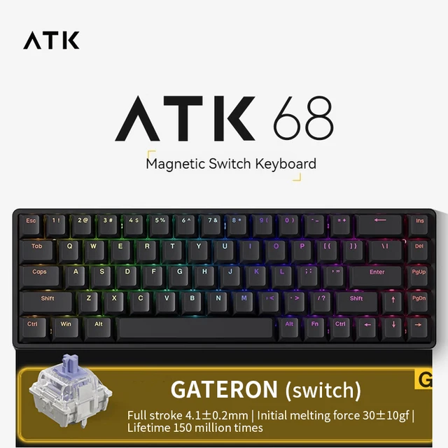 Atk atk68 Tastatur 68 Tasten esports Magnetsc halter verkabelt rgb 
