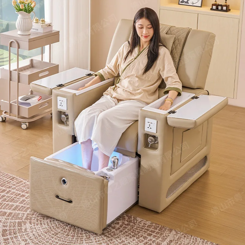 

Электрический маникюрный стол для дизайна ногтей, высококачественная ванна для ног, маникюрный стол для красоты ресниц, многофункциональный диван, мебель, Seggiolino JTN