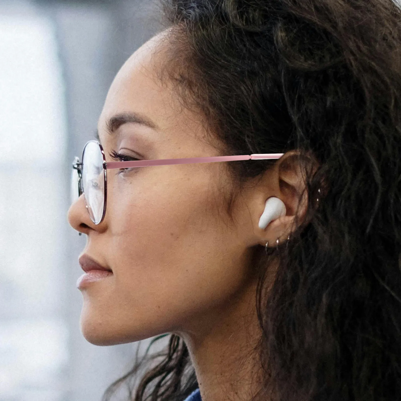 

Пара легких и удобных сменных дужек для очков, подходящих для большинства моделей очков, солнцезащитных очков, оправ для чтения и при близорукости, из недеформируемой смолы