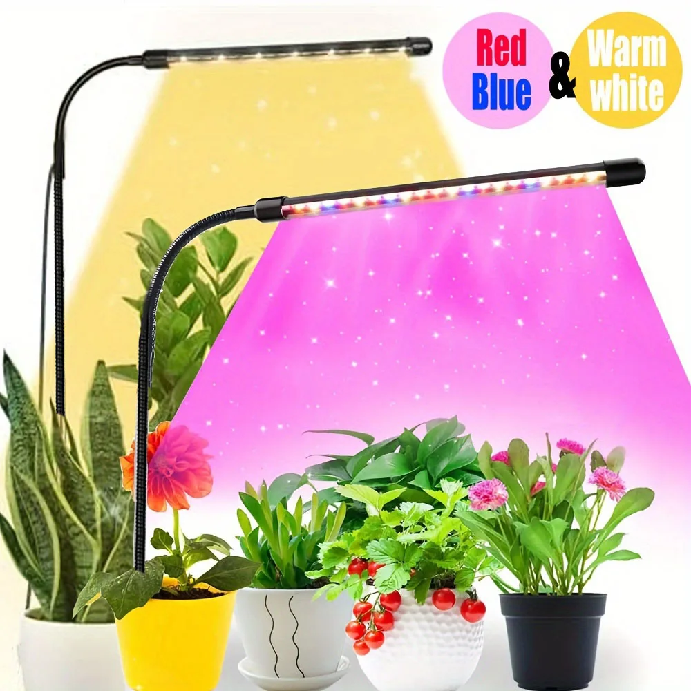 

USB-интерфейс, полный спектр света для роста растений, 3-цветный переключатель, таймер затемнения со шлангом для использования в почве