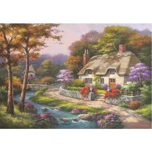 Anatolian Mansion Spring-500 Piece Jigsaw Puzzle