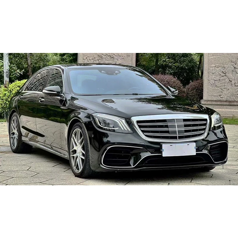 

Car Modification Body Kit Upgrade S63 Front Bumper Fog Lights Headlights Rear Bumper Taillights-New for Benz W222