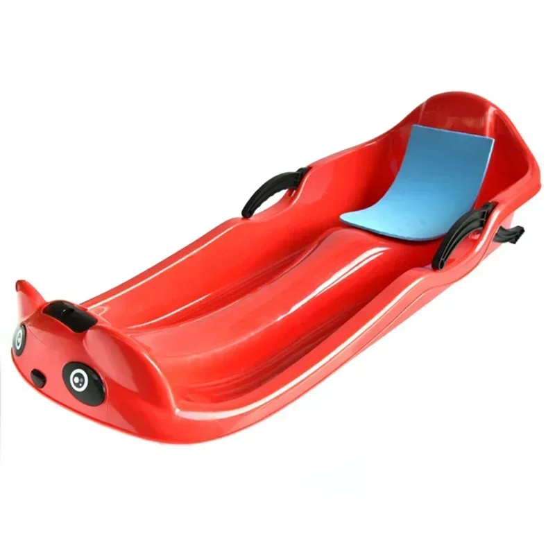 

Hot sales Double Thickened Sand Board Veneer Grass with Brakes Sled Car Climbing Plough