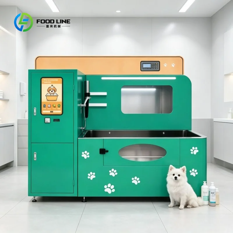 Customized Automatic Self-Service Code Scanning Intelligent Cat Dog Drying Integrated Bathing Pet Washing Machine