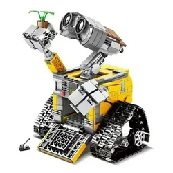 Robot de WALL-E para niños, con tecnología 21303 juguete de bloques de construcción, rompecabezas, regalo para niños