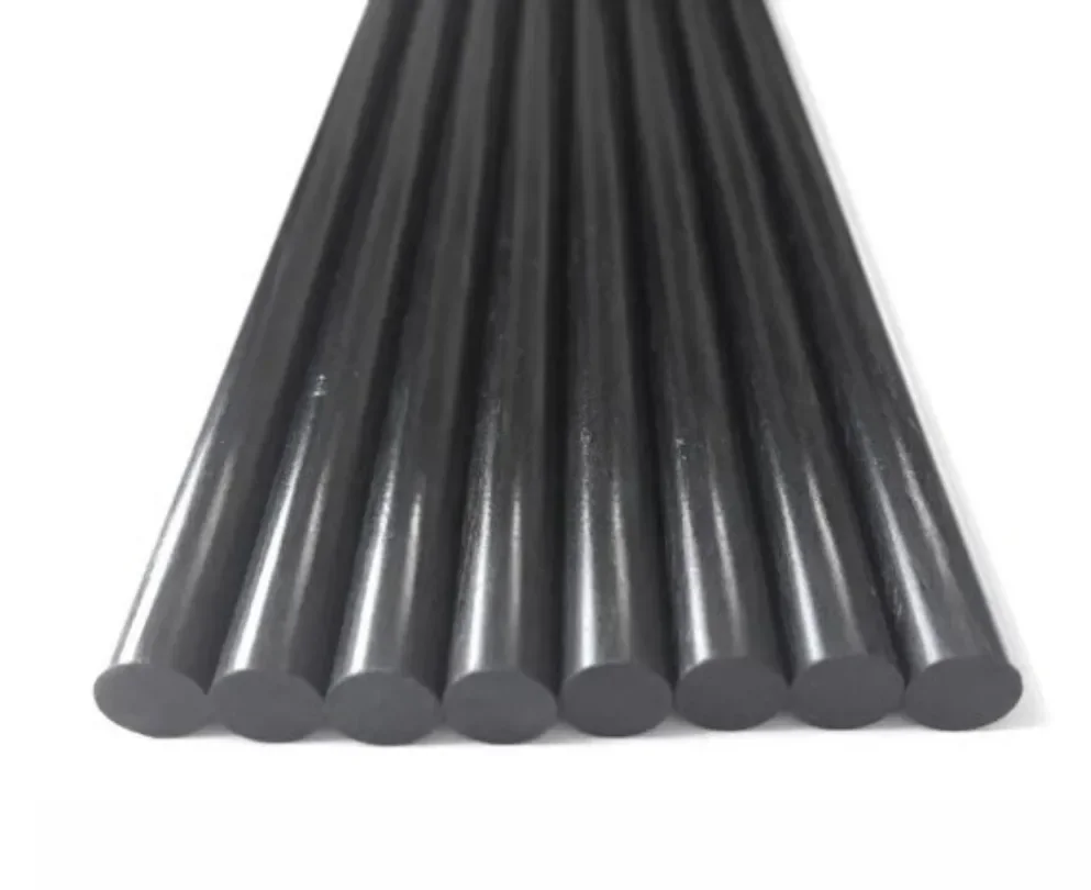 Round Pultruded Fiberglass Rod,frp rod, kite pole,OD1 2 3 4 5 6 7 8 10 11 12 14 16 20mm, 500mm length