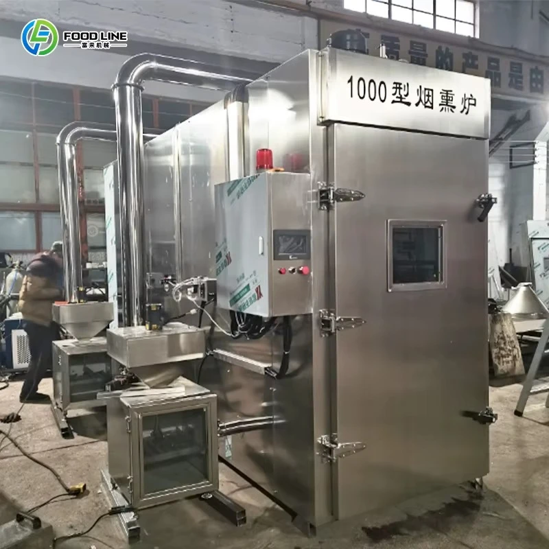 Customized Commercial Grade Smoker Oven Heavy Duty Smoking Equipment Professional Smoking Machine for Food Industry