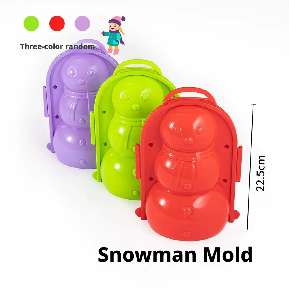 

1pcs Snowball Maker Clip Children's Astronaut Snowball Maker Kid Outdoor Snow Ball Mold Toys Snowman Maker Clip Toys