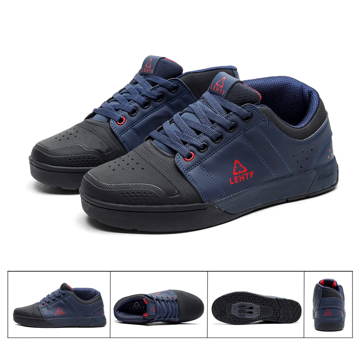 

Lockable Cycling Shoes Four Seasons Men Comfortable Breathable Non-slip Hiking Shoes Dirt Bike Sneakers