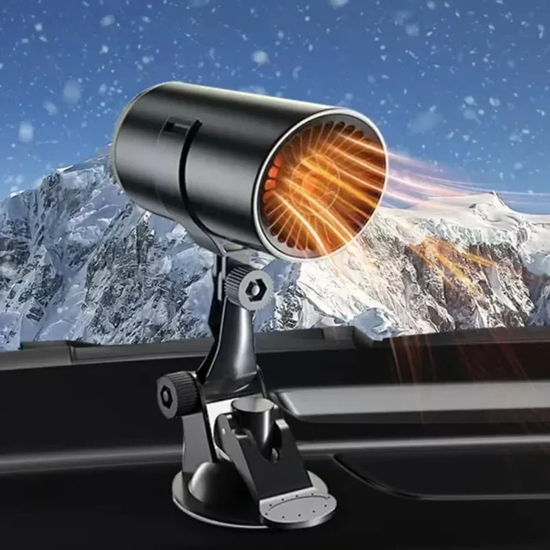 

12V 150W 2 IN 1 Car Heater Demister Defogger With Bracket Frost Snow Windshield Defogging Defrosting Auto Accessories