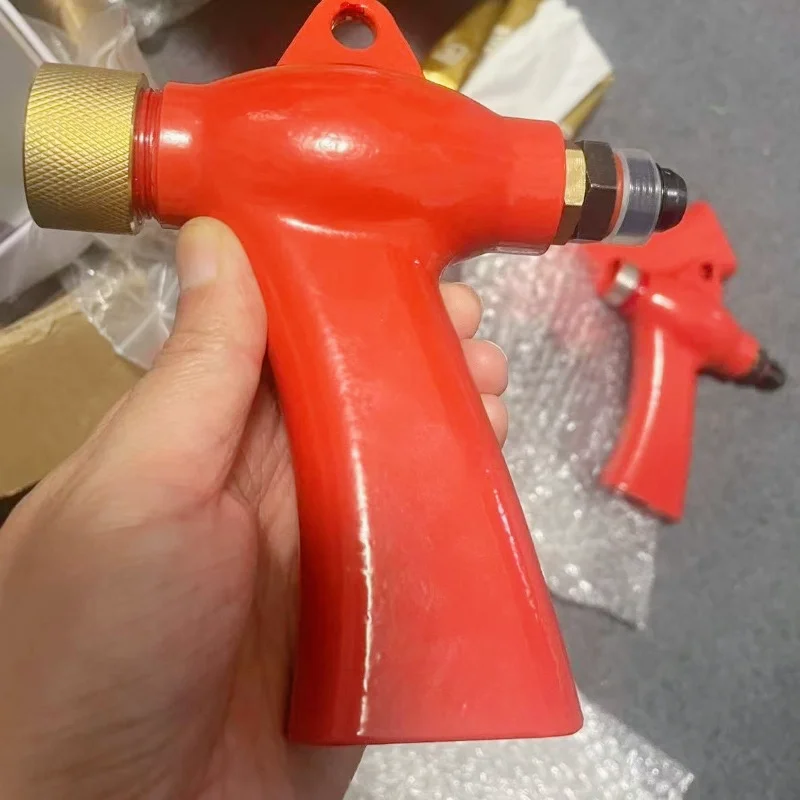 Air Sandblaster Spray Gun for 990L/1200L Sand Blasting Cabinet with 5pcs Ceramic Nozzles Sandblast Gun Kit