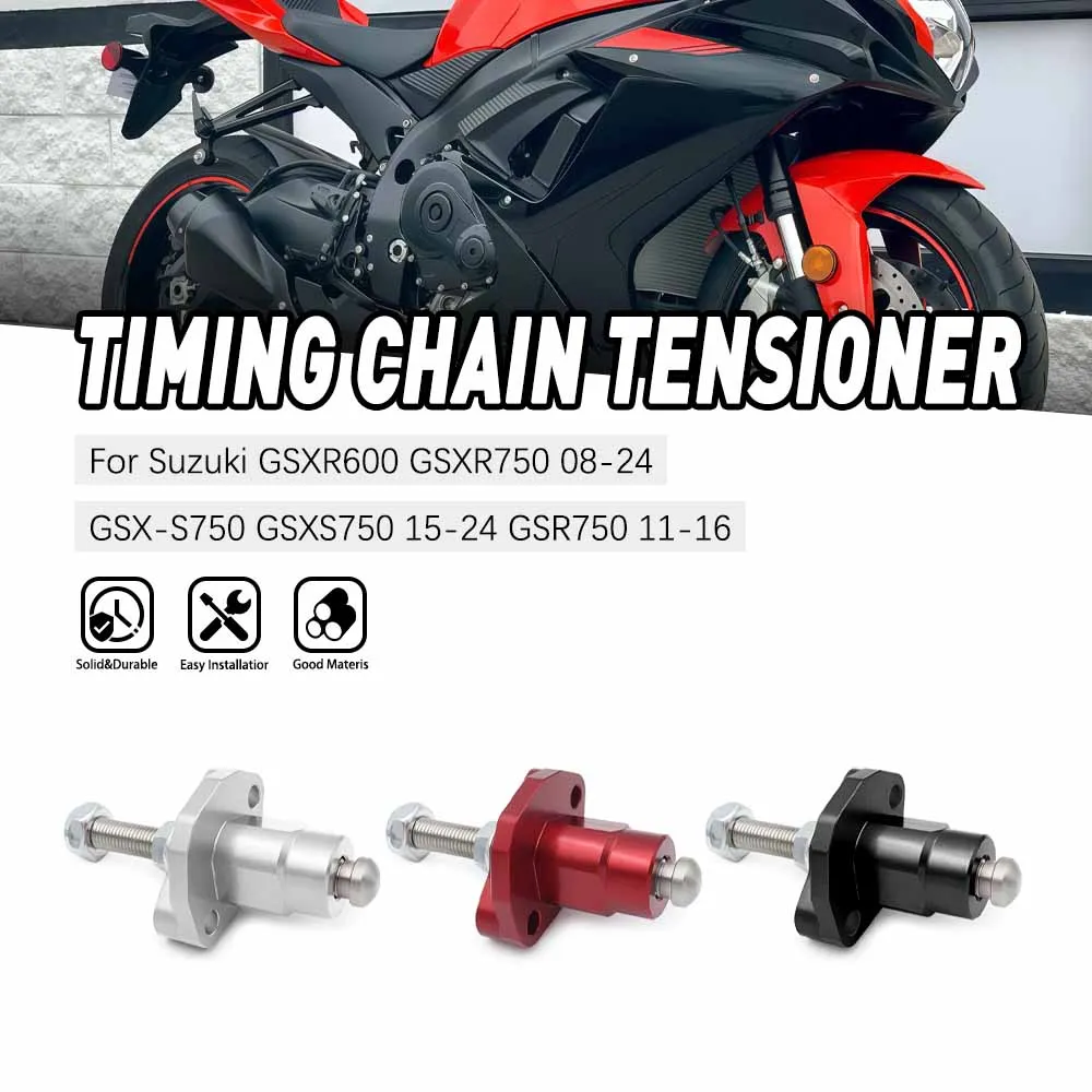 For Suzuki GSXR600 GSXR750 2008-2024 GSX-S750 GSXS750 2015-2024 GSR750 2011-2016 Motorcycle  Manual Cam Timing Chain Tensioner