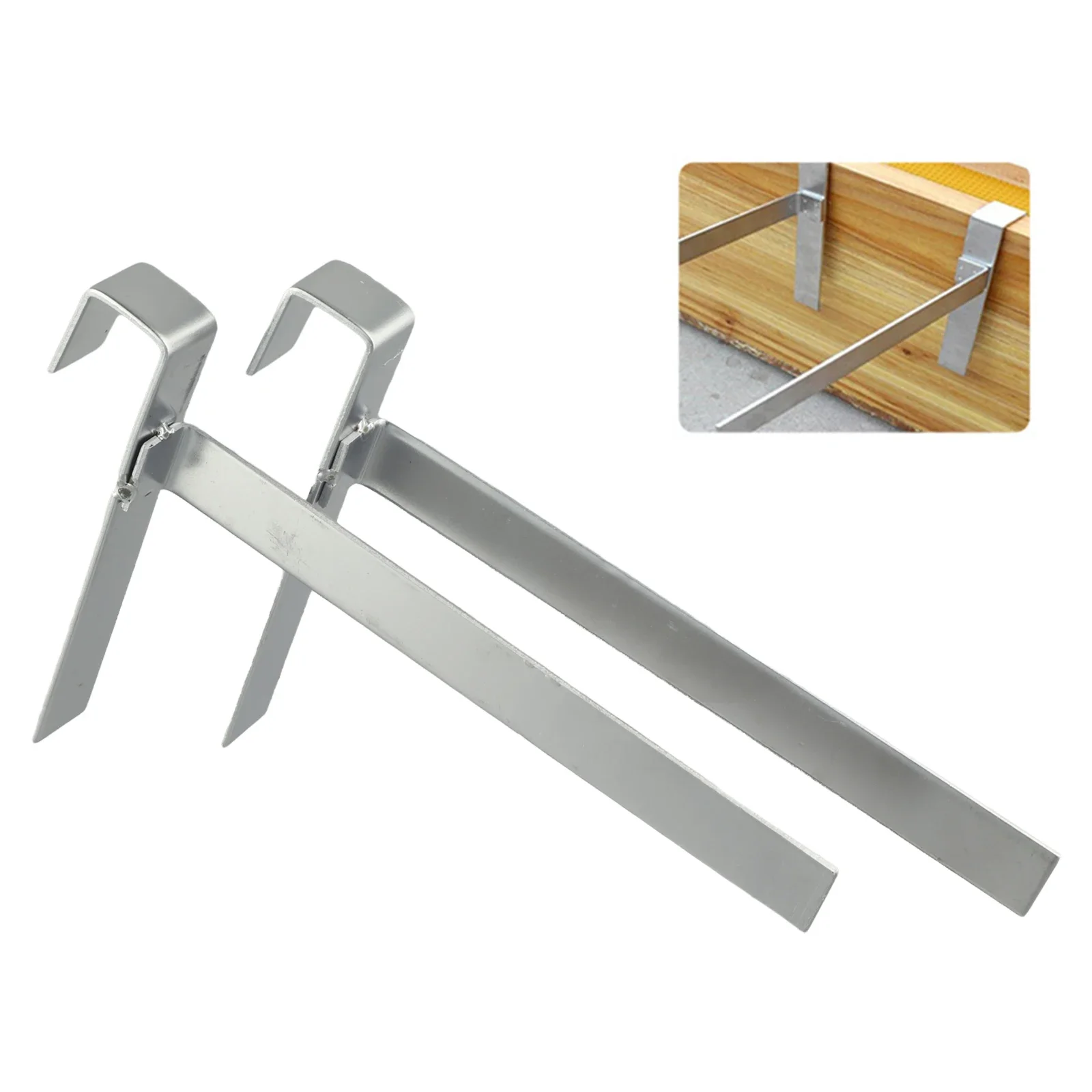 Bee Frame Support Brackets Bee Box Frame Holder Rust-resistant Secure Placement Adjustable Brackets Easy To Use